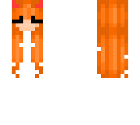 orange hair | female