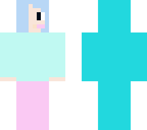 pastel pyjama girl