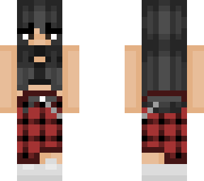 plaid girl