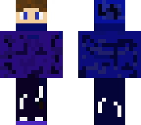 purple blue boy
