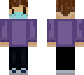 purple masked guy