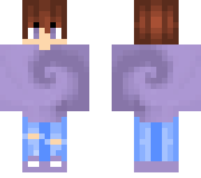 purple shirt boy