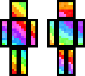 rainbow boxes