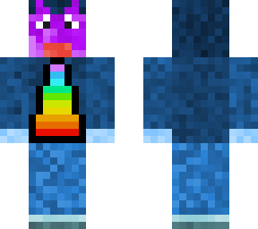rainbow unicorn horn man