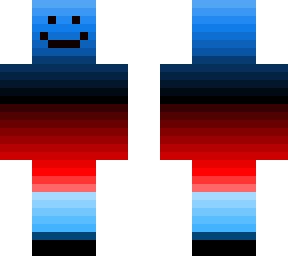 shade of red and blue