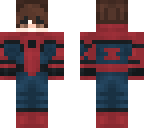 speederman but brown hair