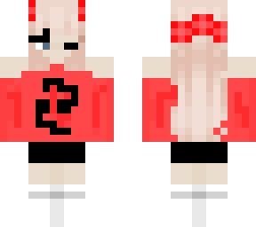 strawberry  - cancer sign as a minecraft skin ??