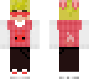 tommyinnit red rabbits mcc skin ;)