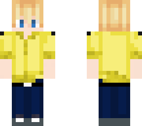 tubbo in a yellow shirt