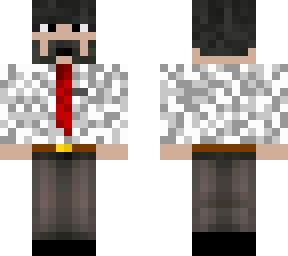 tuxedo man (shirt only)