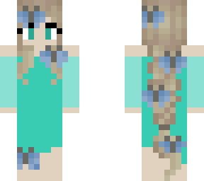 werewolf princess version of my skin (blond girl with werewolf ears)