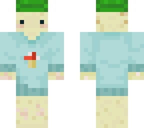 yellow axolotl with turtle hat
