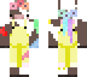 yellow cow boi but paint