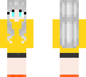 yellow sweater girl