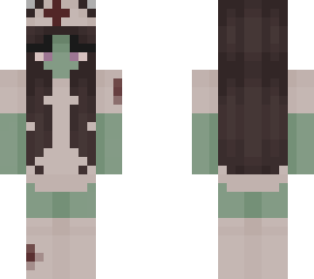 zombie with damage