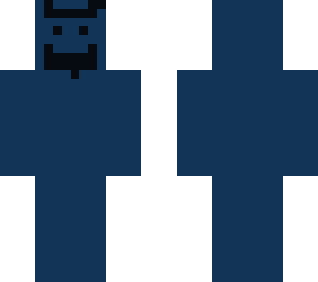 bearded blue man