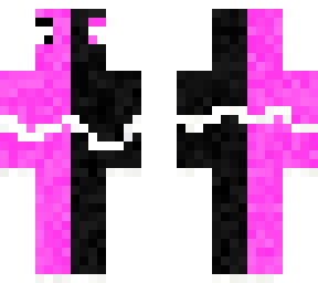 black and pink