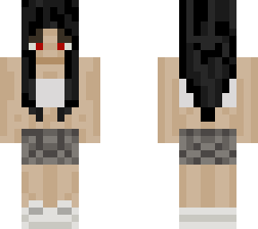 black haired girl