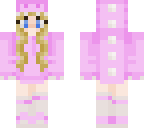 blonde dino girl