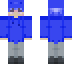 blue boy axelotl hat