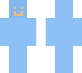blue face