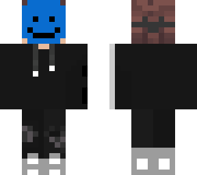 blue mask boy