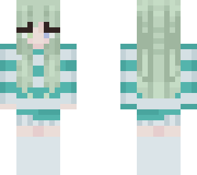 blue striped jumper <3