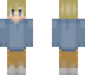 blue sweater boy