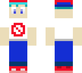 boyfriend (friday night funkin') anime-inspired skin