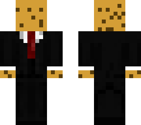 cookie guy in a suit.