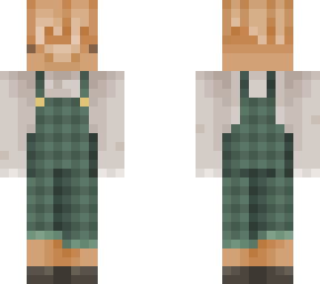 cow in some overalls