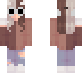 e-girl with glasses