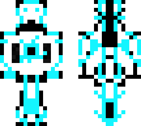 electric blue bot