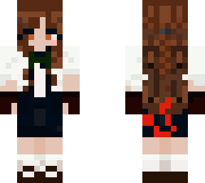 girl demon in a overall suit <3