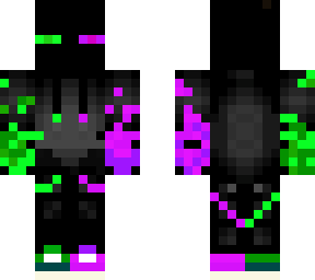 green and purple enderboy