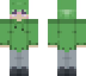 green boy axelotl hat