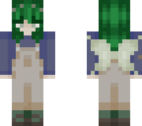 green haired elf fairy