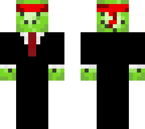 kiwi in suit with a headband