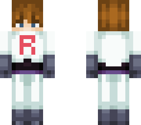 me in team rocket uniform