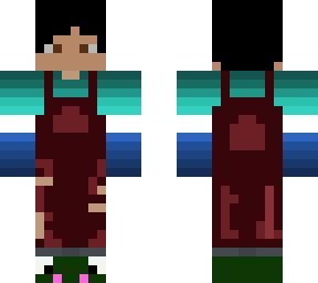 mlm boy with frog slippers