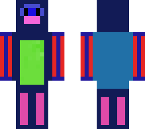 monkey with strange colors