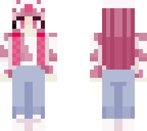 my sister in minecraft