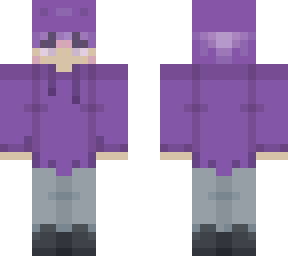 purple boy axelotl hat