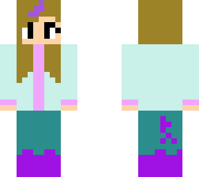 purple girl