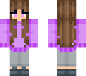 purple girl