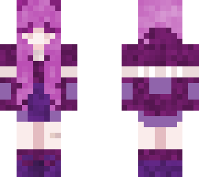 purple girl