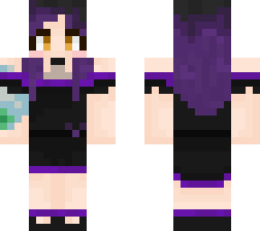 purple haired vampire
