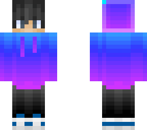 purple hoodie