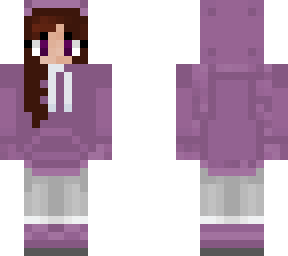 purple hoodie