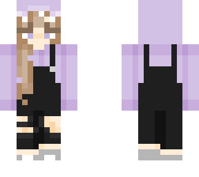 purple shark onesie skin
